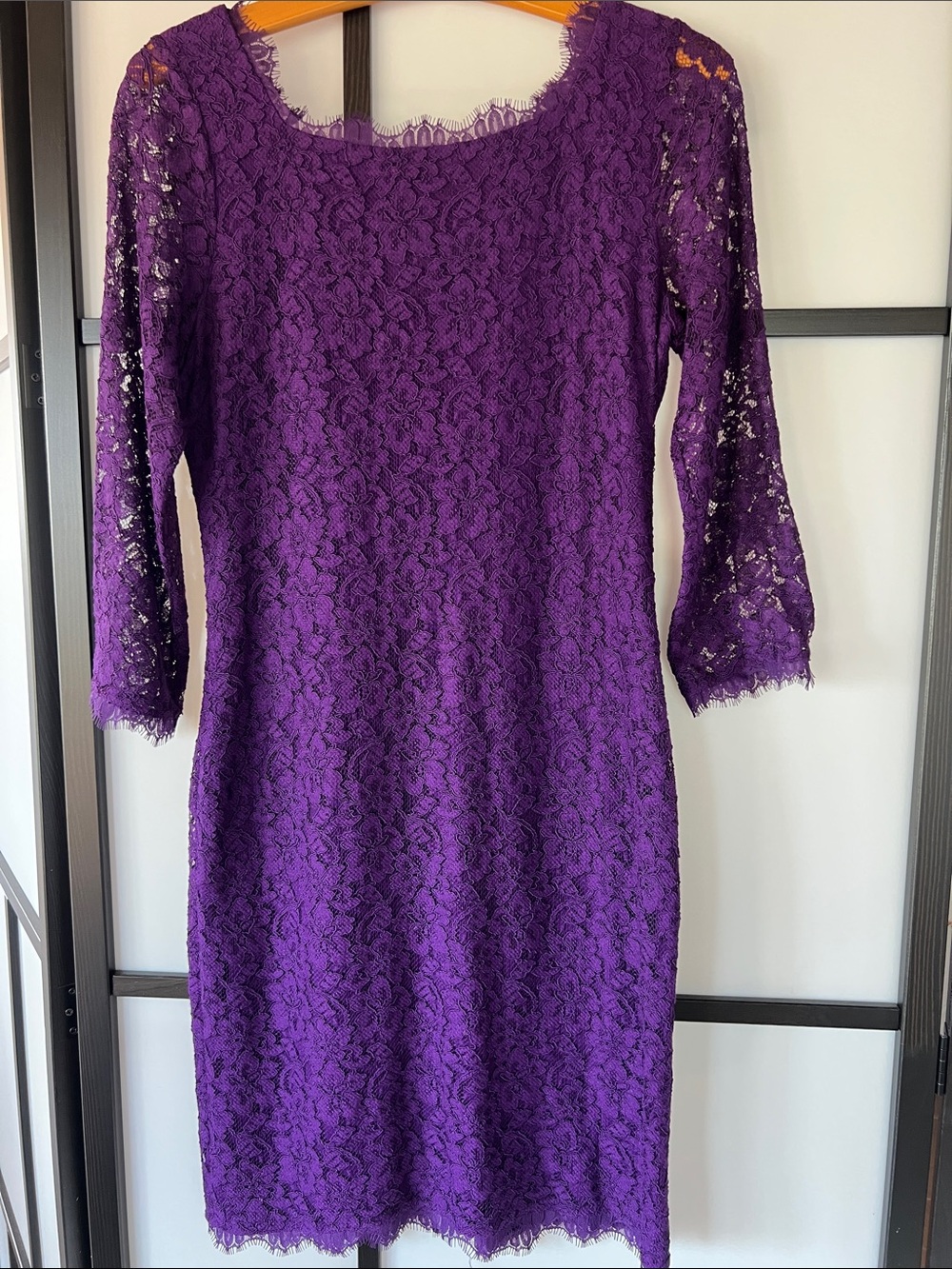 Purple Lace DVF Zarita 10 Long